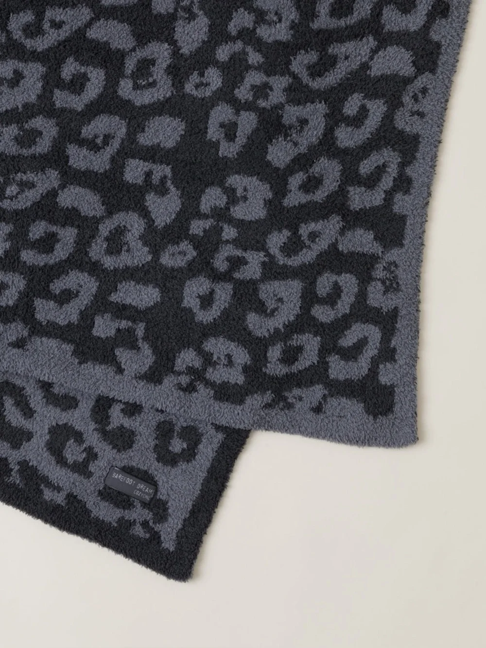 Barefoot Dreams CozyChic Barefoot in the Wild Throw - Graphite / Carbon